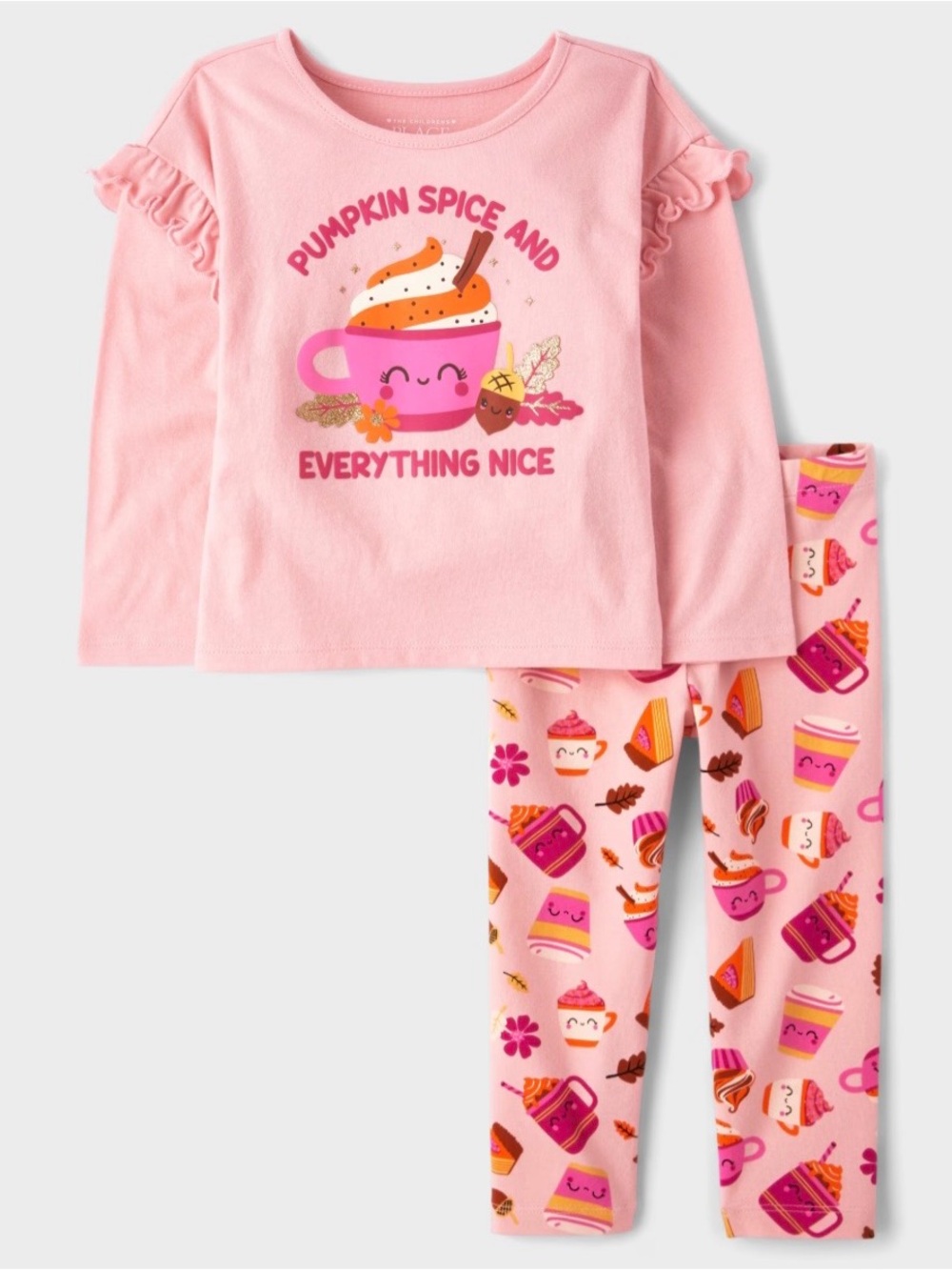 Girls Pumpkin Spice Outfit